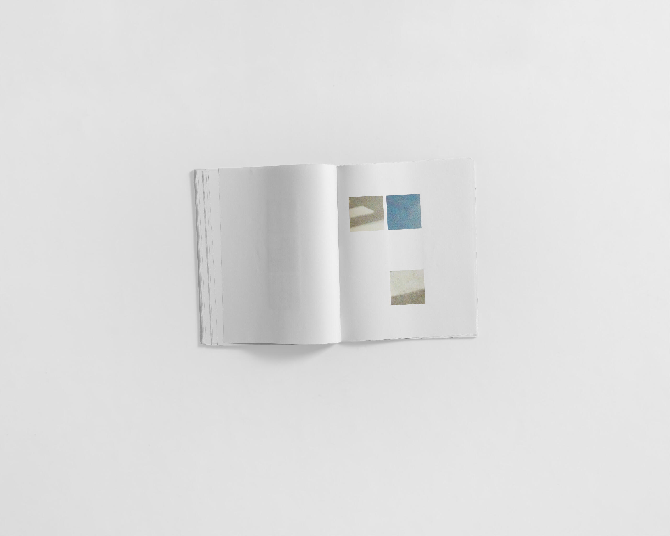 art book with abstract images of road