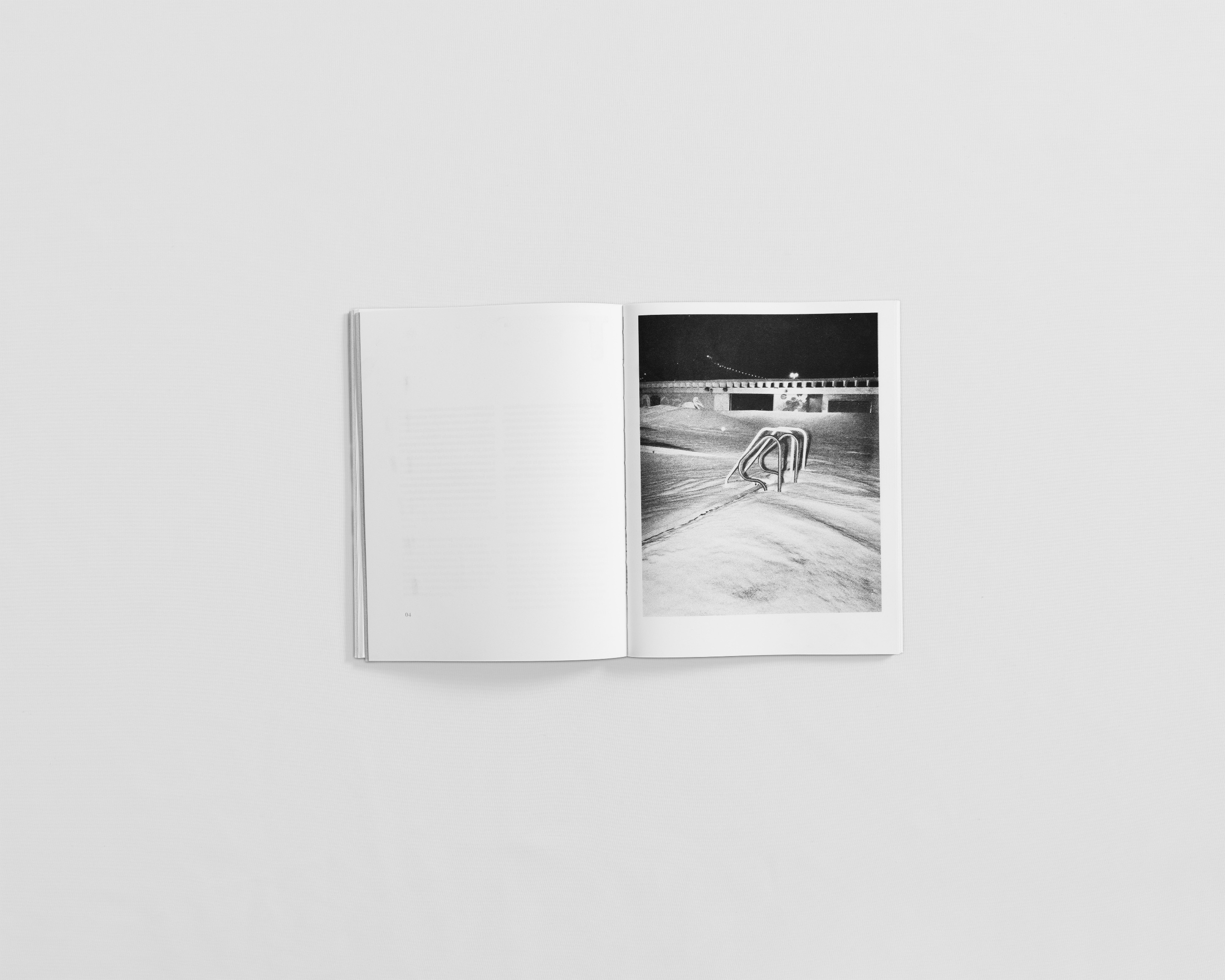art book with street photograph