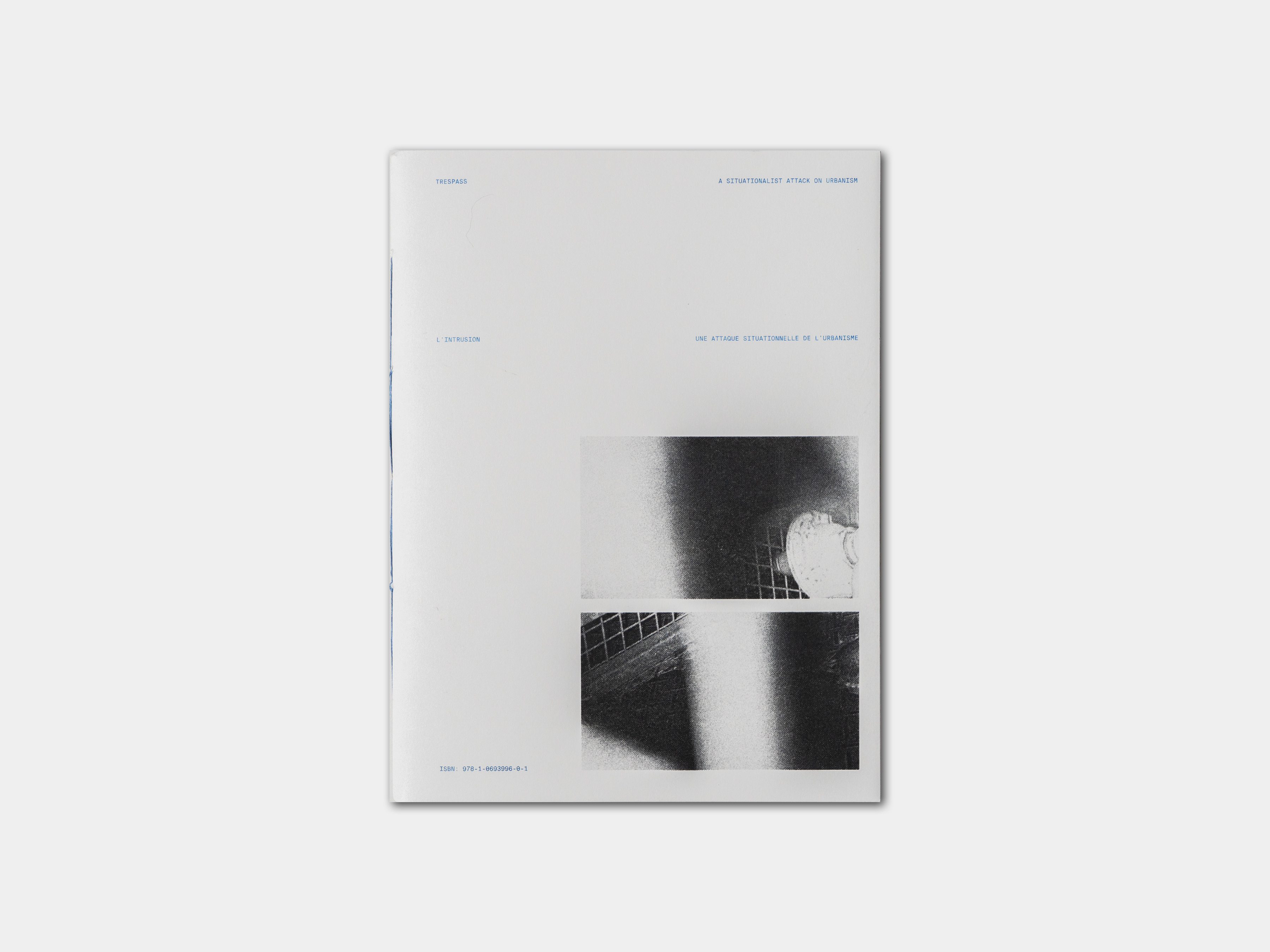 art book with street photograph