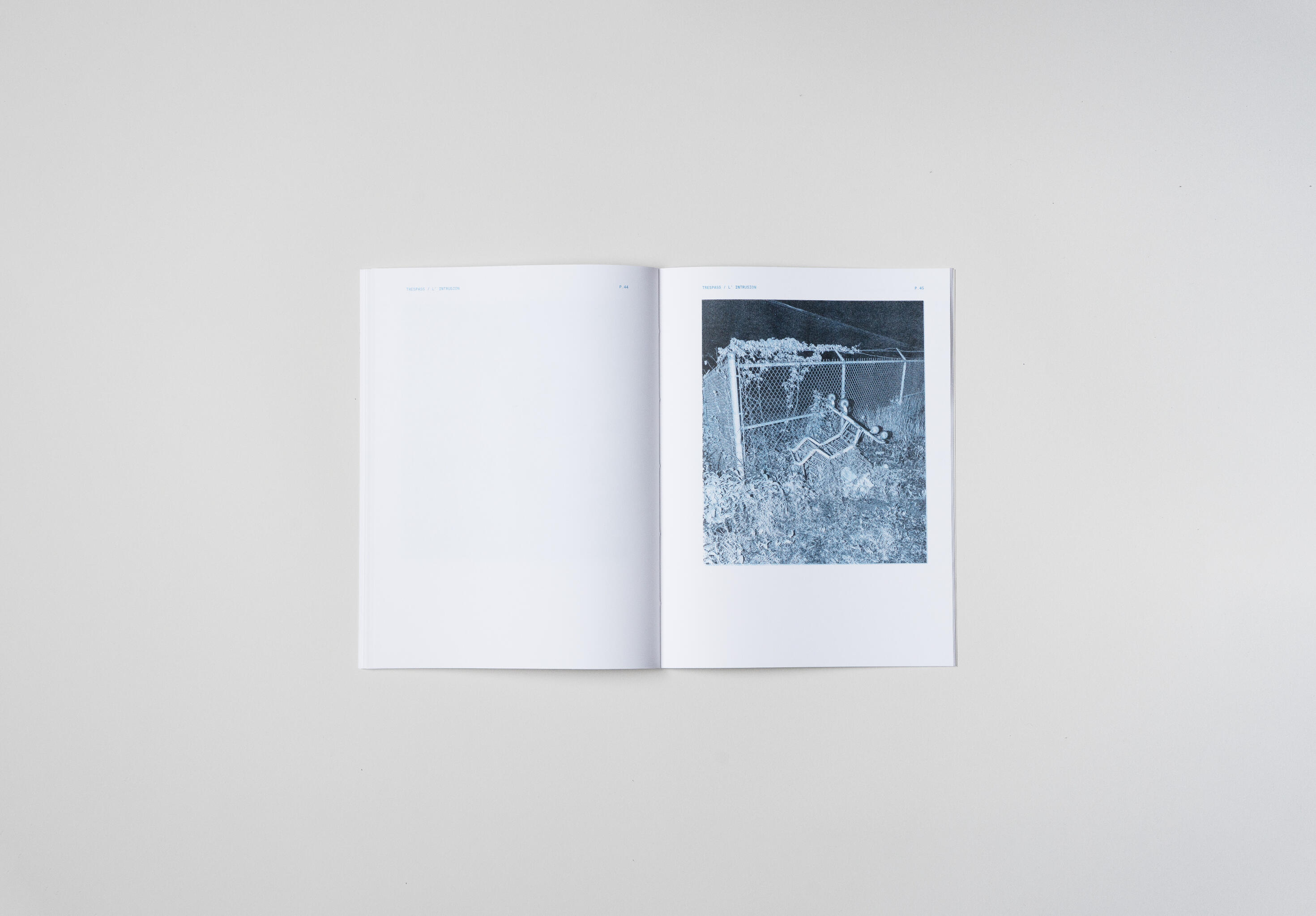 art book with street photography of security cameras at night