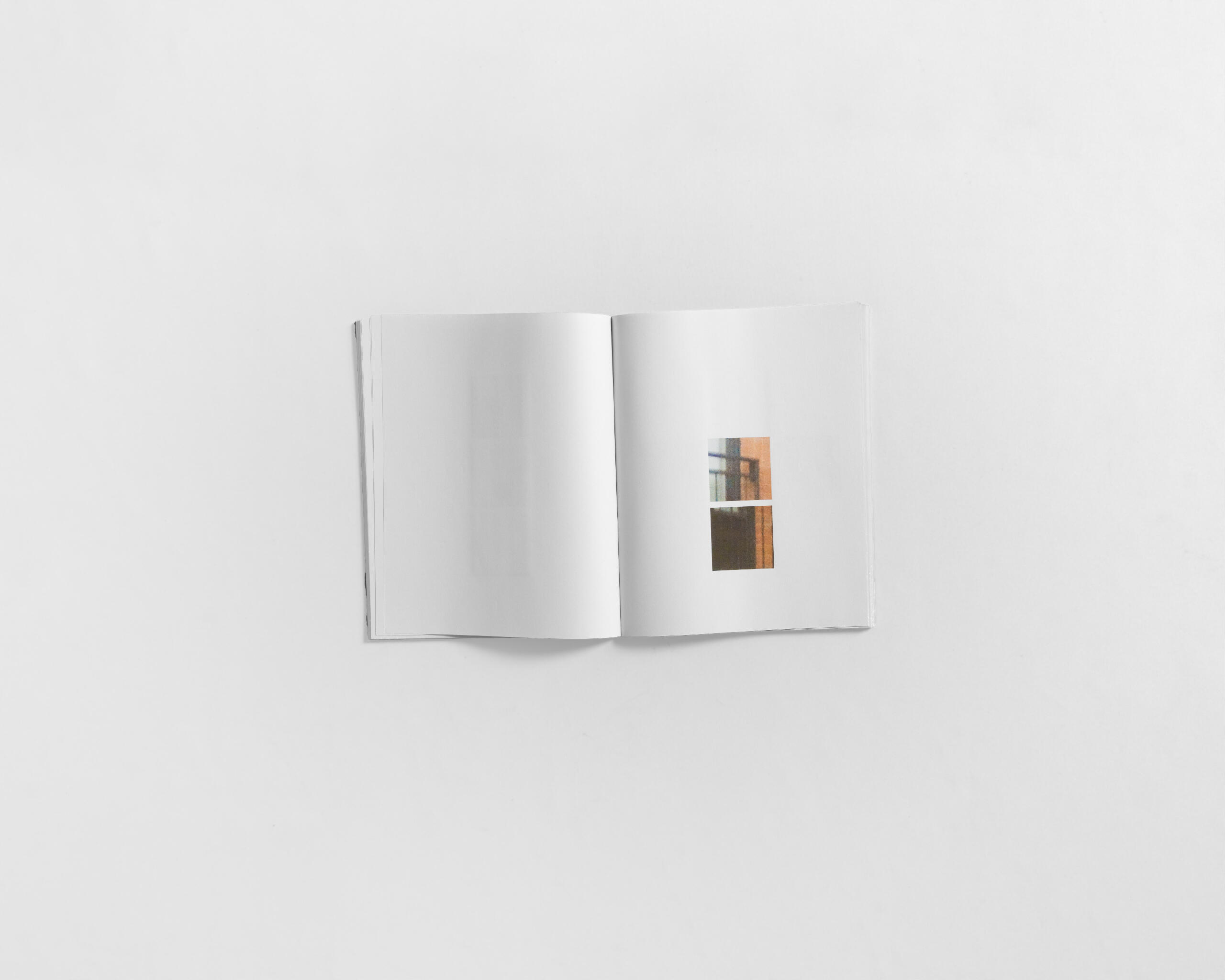 art book with abstract images of building