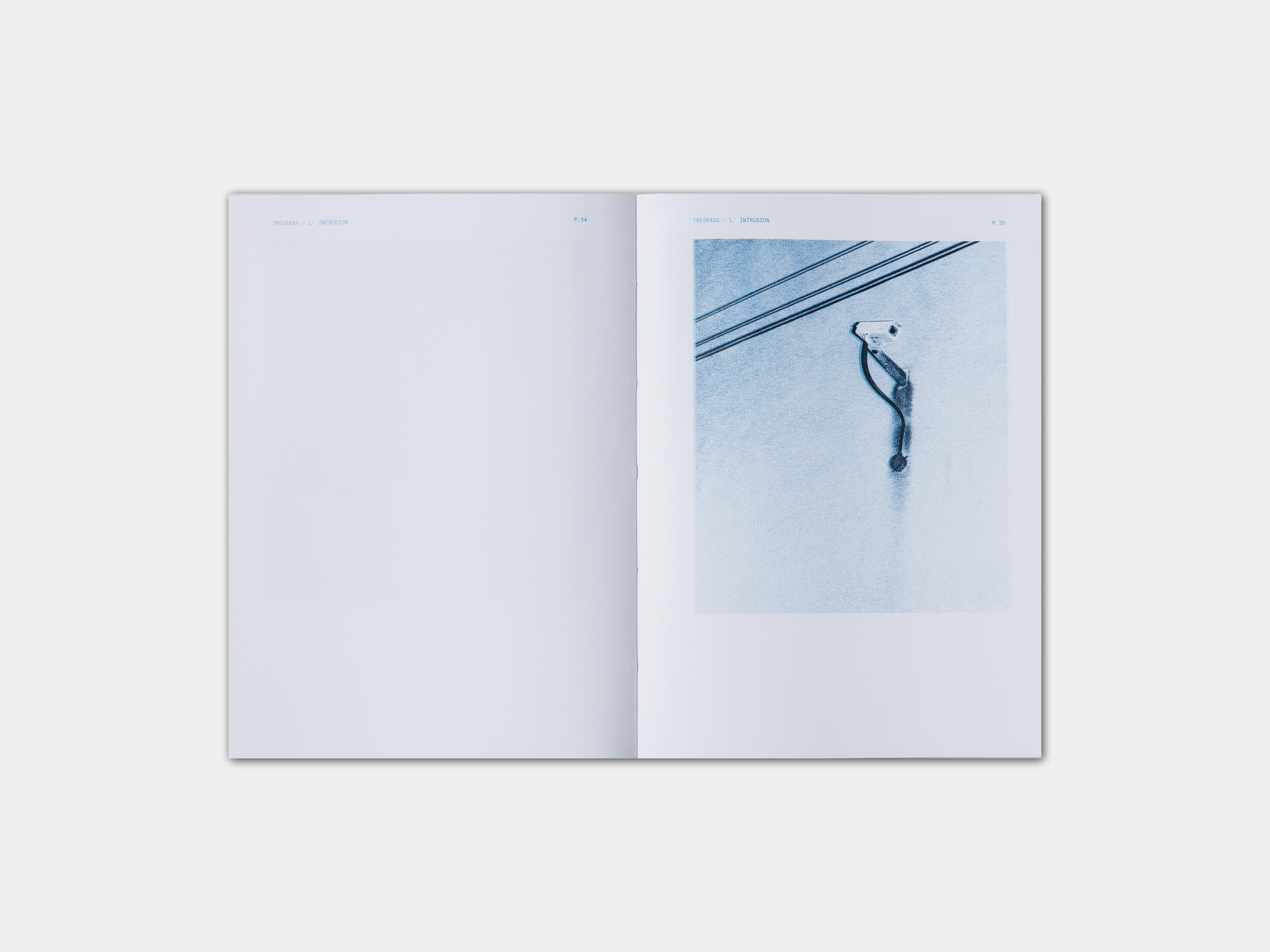 art book with street photography of abandoned objects at night