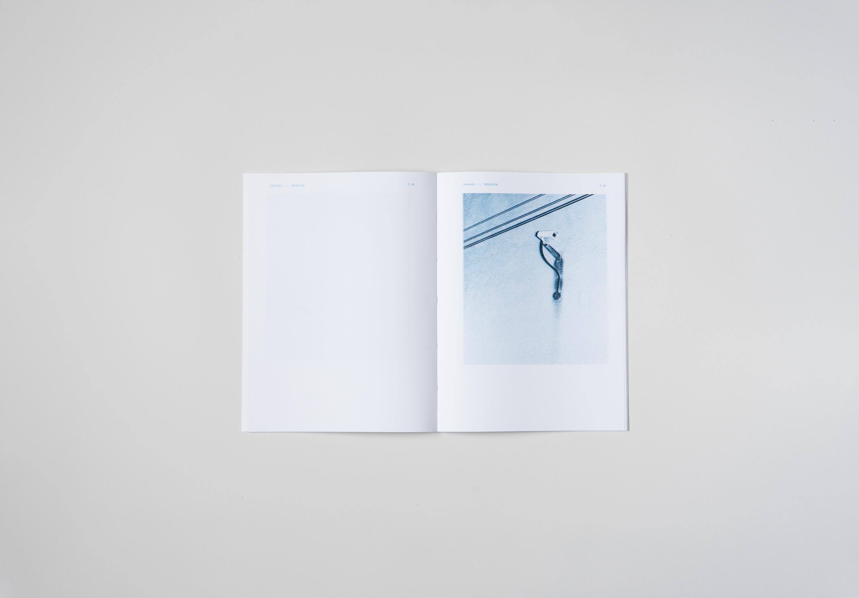 art book with street photography of abandoned objects at night